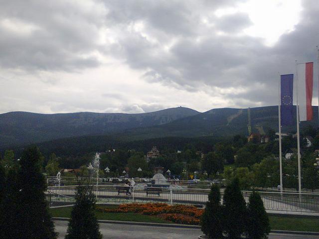 Image for View from the parking of hotel Golebiewski