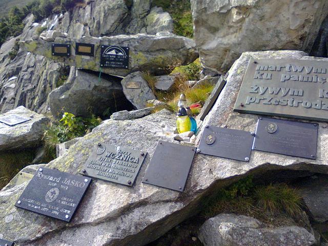 Image for Symbolic cemetery for victims of the mountains