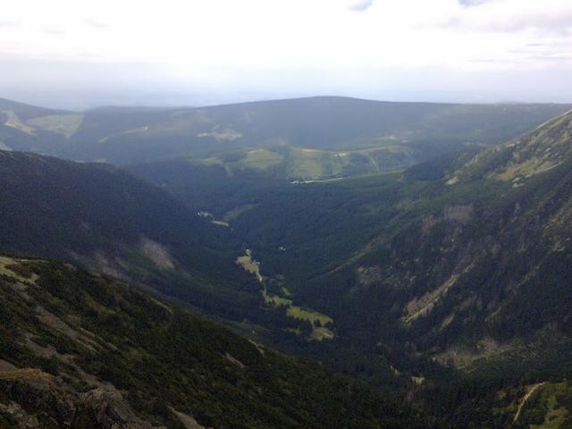 Image for  Landscape taken from the top of Śnieżka mountain 