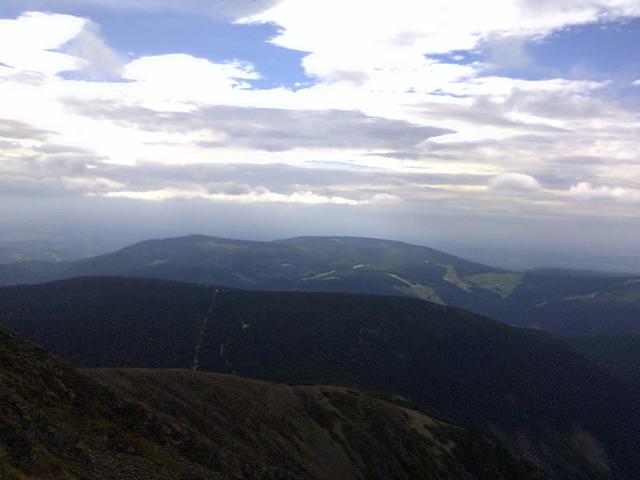 Image for  Landscape taken from the top of Śnieżka mountain 