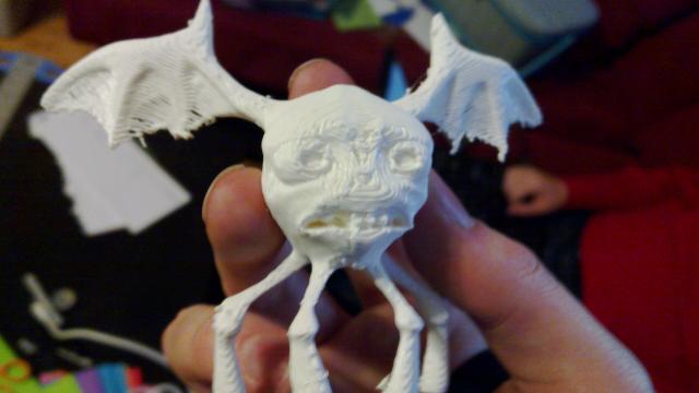 Image for Psycho printed, supports removed