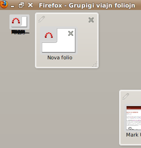 Image for A pile of one-tab groups in Firefox