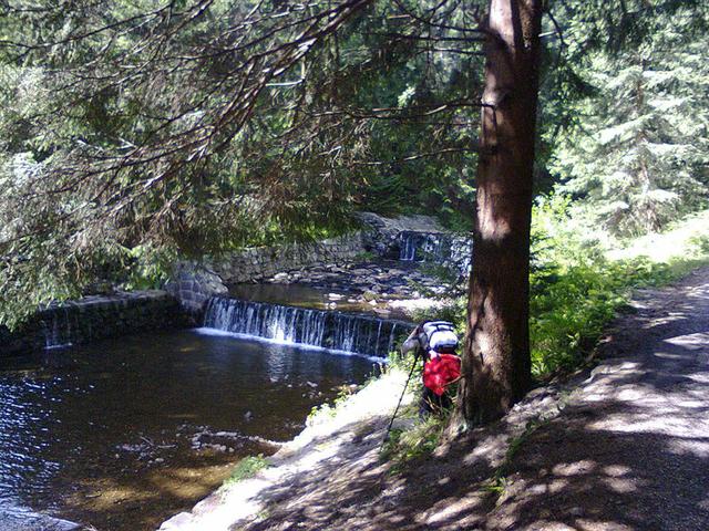 Image for Úpa river and Chech girl :P