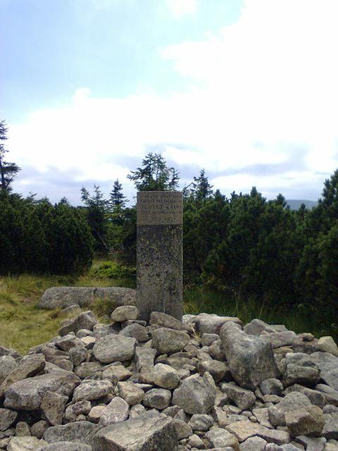 Image for Memorial stone in the Giant Mountains 