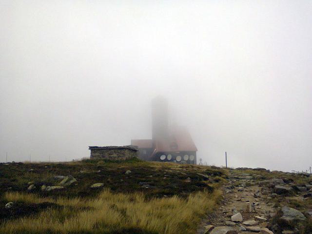 Image for  Trail to a radio and television tower 