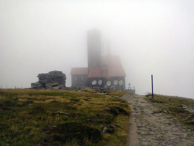 Image for Trail to a radio and television tower