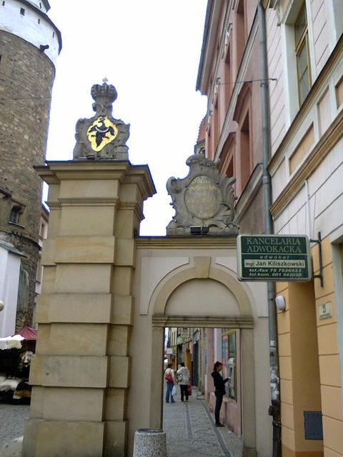 Image for Gate on a street in Jelenia Gora