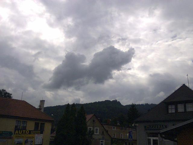 Image for Landscape with Chojnik castle taken in the Giant Mountains
