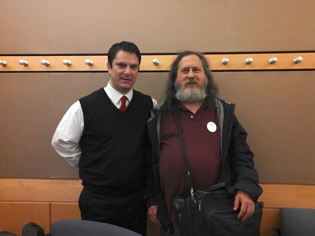 Image for Ladar Levison and Richard Stallman