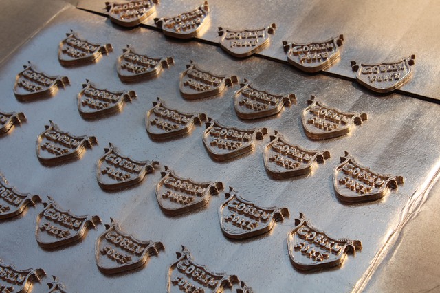 Image for Wet but sprayed badges