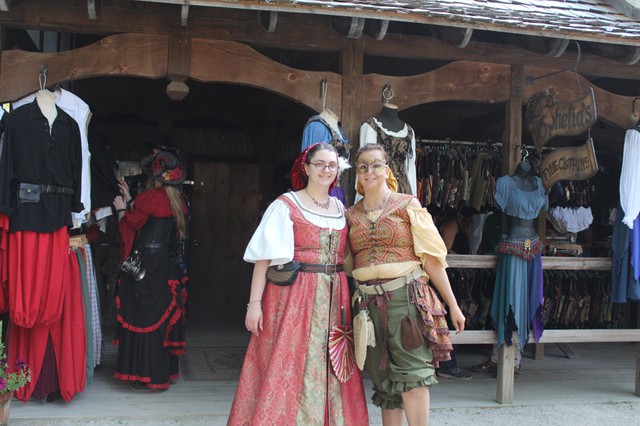 Image for Morgan at the renfaire with her Mother