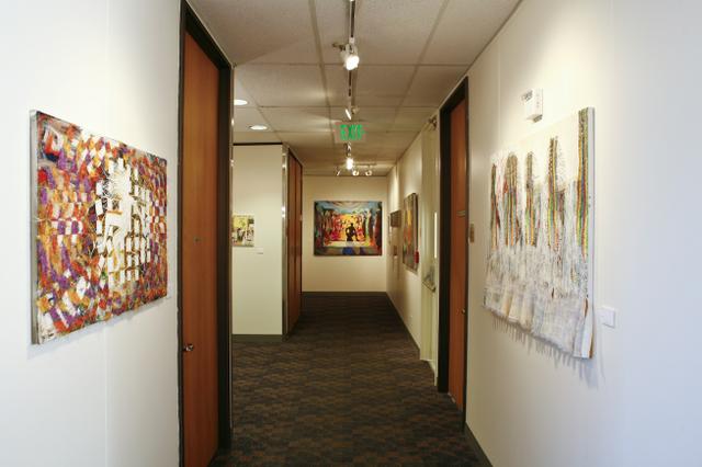 Image for PARC install 5: "Information Entropy," "The Owners Historic Lesson (Flag 1954 - 1955)," "Urinalysis"