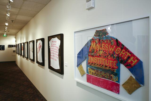 Image for PARC install 12: "Melvil's Rib," "What You See Is What You Get," "Cycling for Libraries Jerseys"