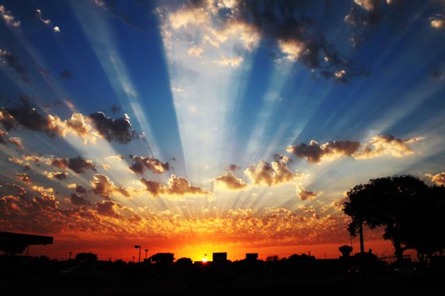 Image for a crazy sunset