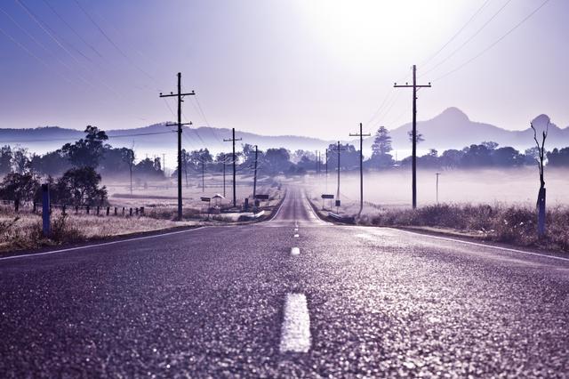 Image for lie down in the middle of the road