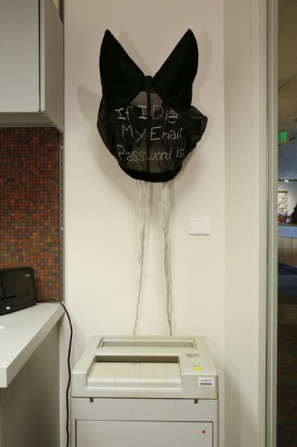 Image for PARC install 30: "If I Die My Email Password Is"