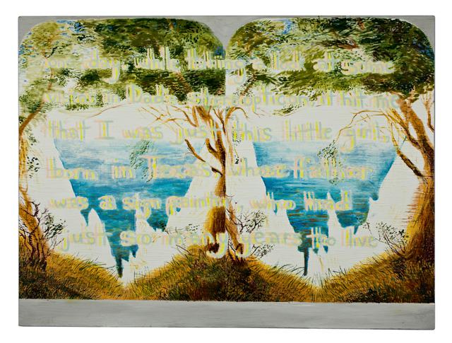 Image for Chalk Cliffs on Rügen (one day, while taking a look at some vistas in Dad's stereopticon, it hit me that I was just this little girl, born in Texas, whose father was a sign painter, who had just so many years to live)